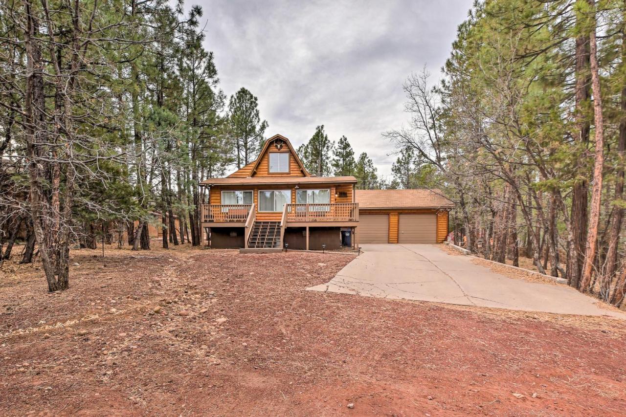 Show Low Cabin With Bbq And Fire Pit Pets Welcome! Eksteriør bilde