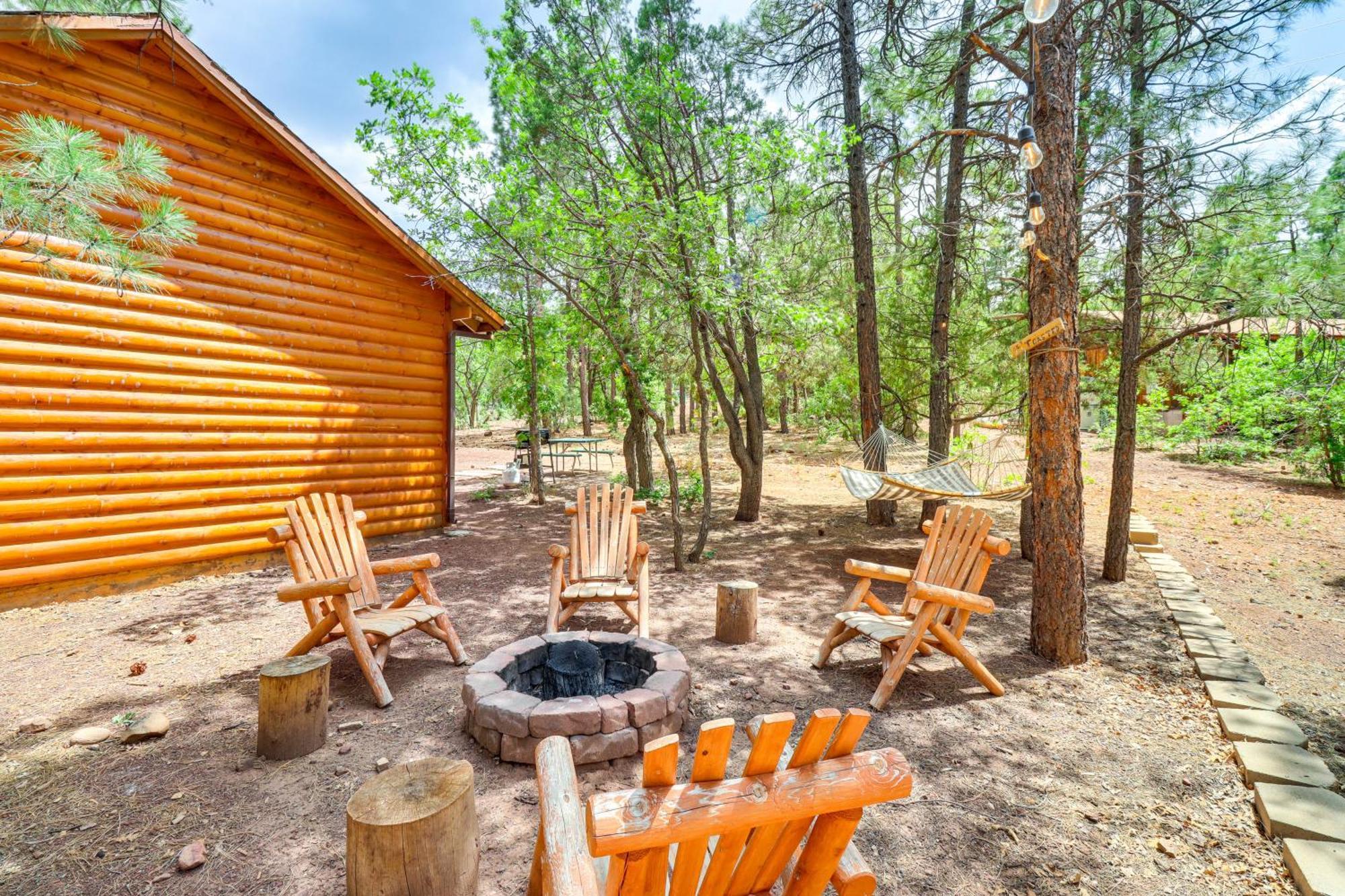 Show Low Cabin With Bbq And Fire Pit Pets Welcome! Eksteriør bilde