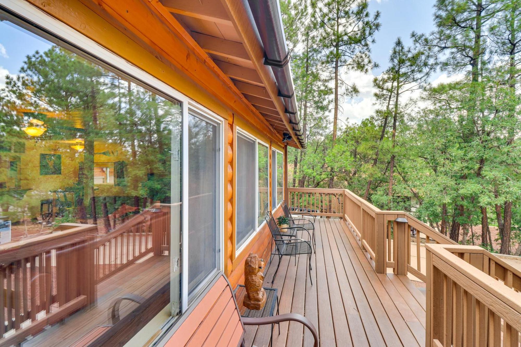 Show Low Cabin With Bbq And Fire Pit Pets Welcome! Eksteriør bilde