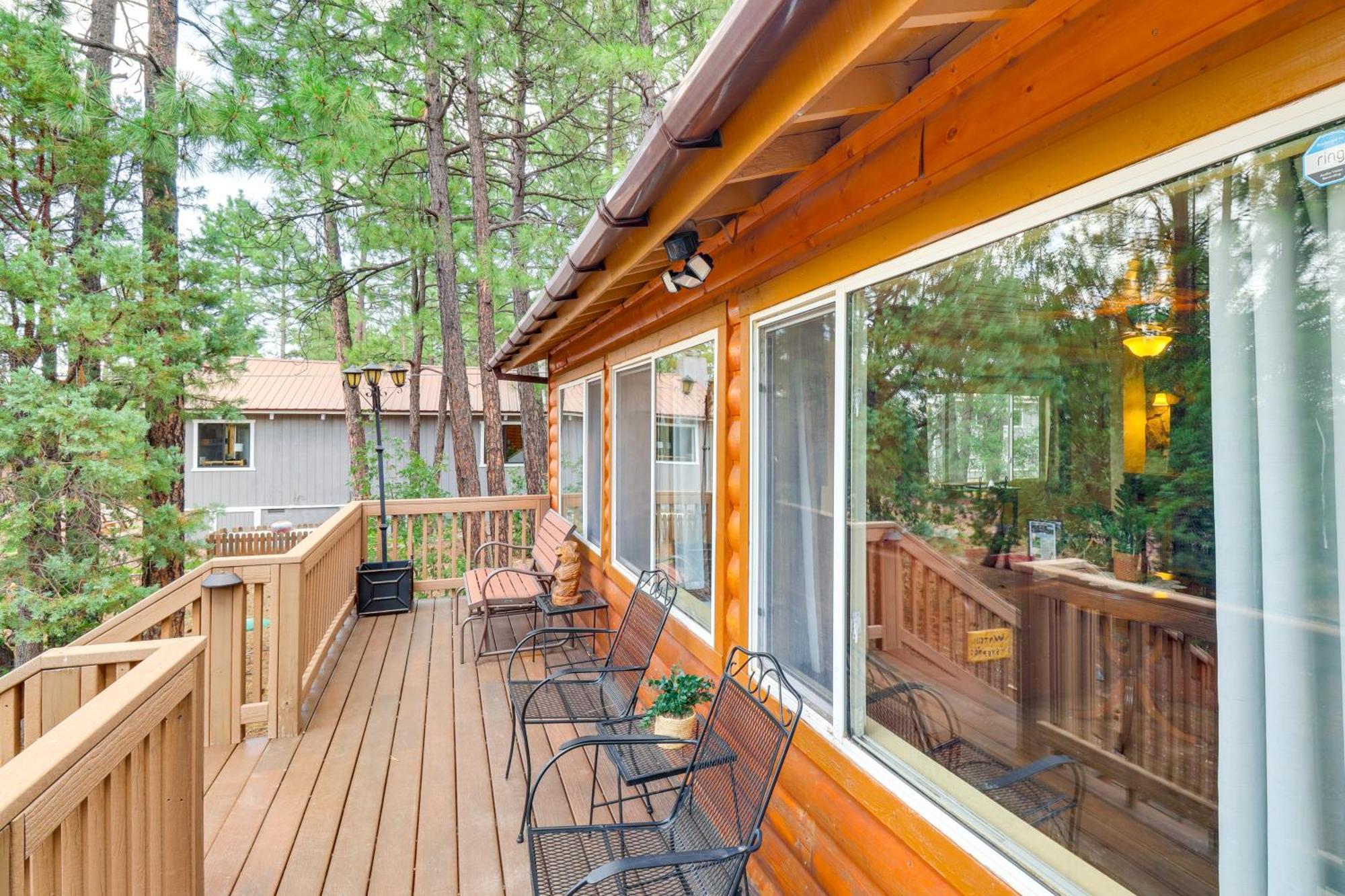 Show Low Cabin With Bbq And Fire Pit Pets Welcome! Eksteriør bilde