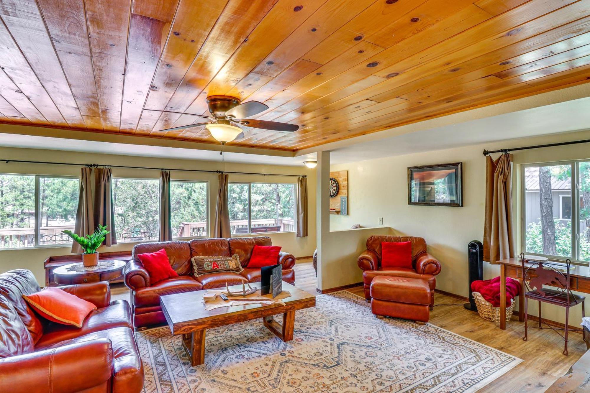 Show Low Cabin With Bbq And Fire Pit Pets Welcome! Eksteriør bilde